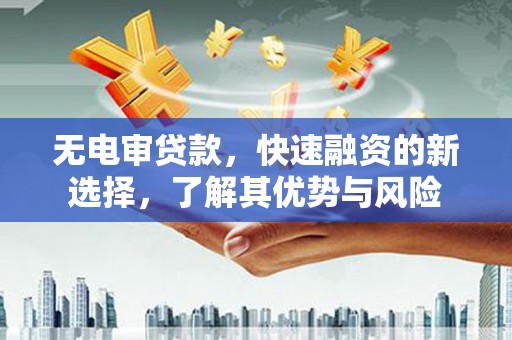 滦平无电审贷款，快速融资的新选择，了解其优势与风险
