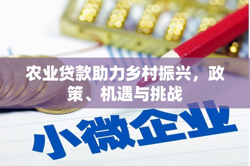 滦平农业贷款助力乡村振兴，政策、机遇与挑战