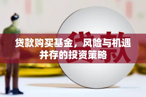 滦平贷款购买基金，风险与机遇并存的投资策略