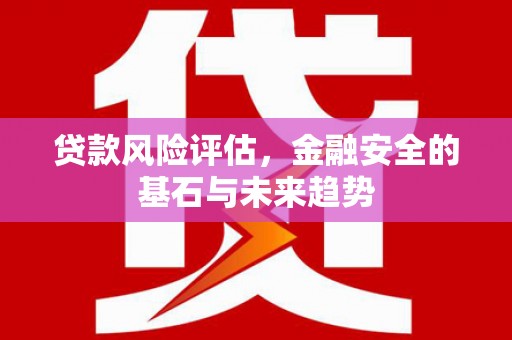 滦平贷款风险评估，金融安全的基石与未来趋势