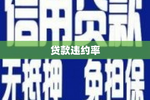 滦平贷款违约率