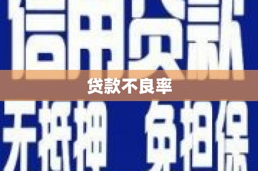 滦平贷款不良率