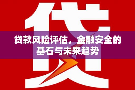 滦平贷款风险评估，金融安全的基石与未来趋势