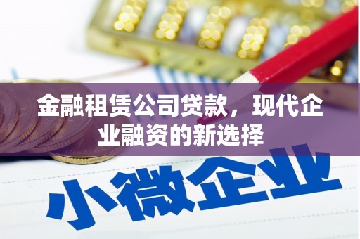 滦平金融租赁公司贷款，现代企业融资的新选择