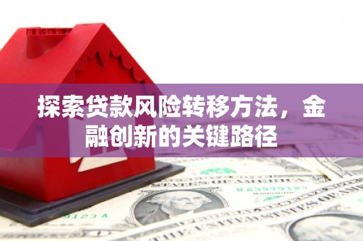 滦平探索贷款风险转移方法，金融创新的关键路径