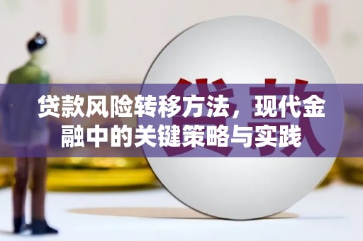 滦平贷款风险转移方法，现代金融中的关键策略与实践