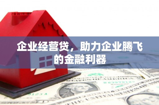滦平企业经营贷，助力企业腾飞的金融利器