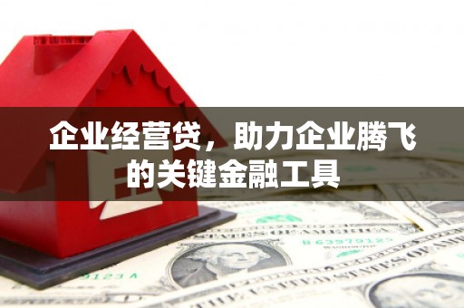 滦平企业经营贷，助力企业腾飞的关键金融工具