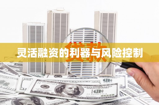 滦平灵活融资的利器与风险控制
