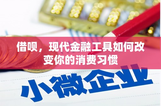 滦平借呗，现代金融工具如何改变你的消费习惯