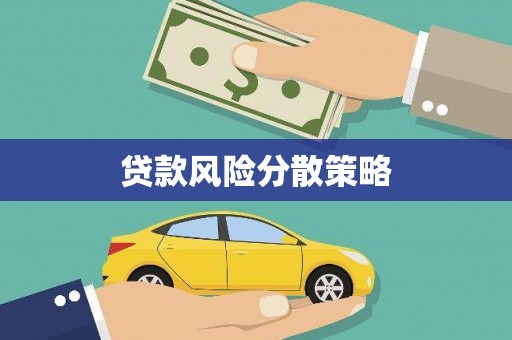 滦平贷款风险分散策略