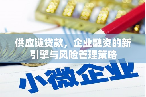 滦平供应链贷款，企业融资的新引擎与风险管理策略