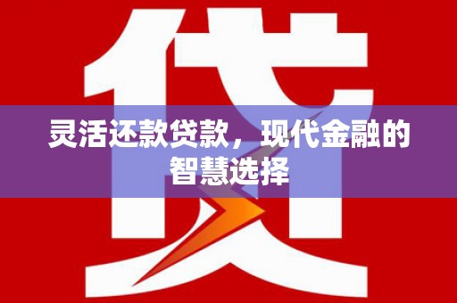 滦平灵活还款贷款，现代金融的智慧选择